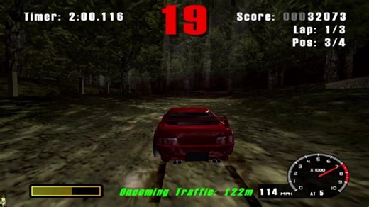 The start of a legendary series? - Burnout 1 on PS2