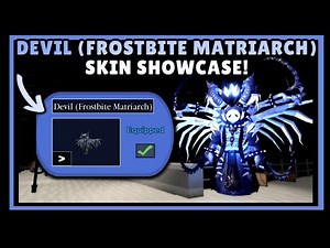(DAY 29) 👹 DEVIL (FROSTBITE MATRIARCH) Skin Showcase! | [Piggy Advent Calendar]