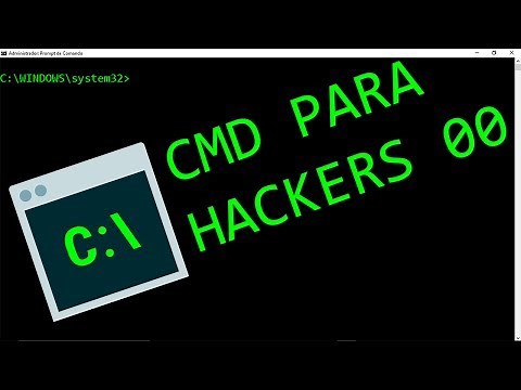 CMD PARA HACKERS: Introdução ao prompt de comando aula 00 (CD, CLS, DEL, DIR, MD, RD)