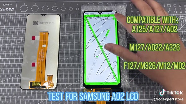 Samsung A02 LCD Replacement Compatible with Galaxy A12/A127/A02
