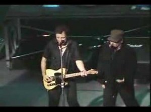 U2-Bono and Bruce Springsteen - Because The Night - Miami