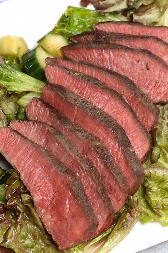 Sous Vide Flat Iron Steak Recipe (+ Video)
