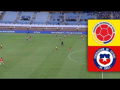 COLOMBIA VS CHILE - SUDAMERICANO SUB 17