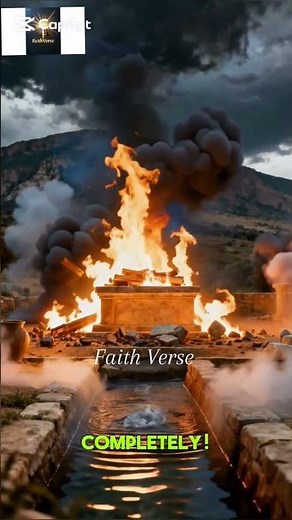 🔥 Elijah and the Fire – The Power of Faith on Mount Carmel | Bible Story Animation