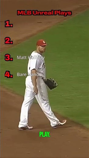 MLB Unreal Plays #mlb #baseball