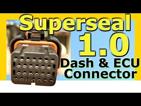 How to Replace Motorcycle Dash and ECU Connector | AMP Superseal 1.0 Connector
