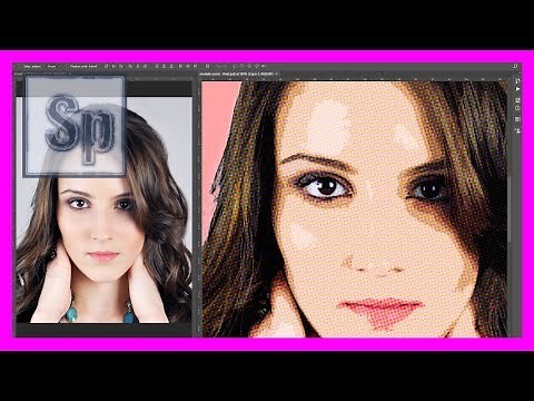 Photoshop - From Photo to Comic Book Image in Photoshop. HD Spanish Tutorial