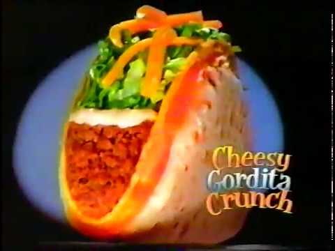 Taco Bell Cheesy Gordita Crunch 2000s Commercial (2003)