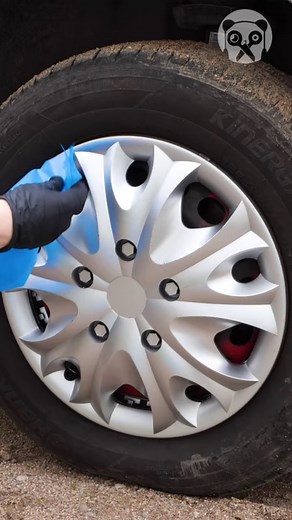622K views · 1.1K reactions | Spray Paint Car Tires | Crafty Panda | Facebook
