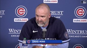 David Ross on the Cubs' win