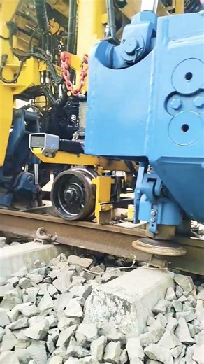 tamping machine rail line packing