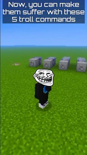 Minecraft Troll Commands on Bedrock