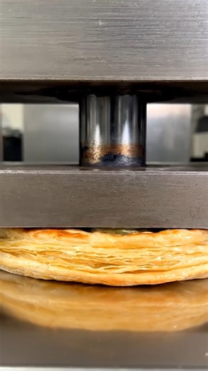 Butter Melting Explosion Under Hydraulic Pressure!#HydraulicPress #ASMR #SatisfyingFood