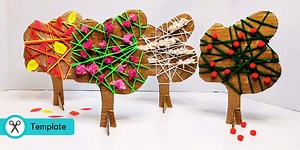 Four Seasons Trees | Spring Crafts