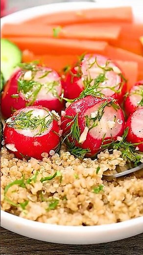 smashed pickled radishes (the perfect crunchy snack)