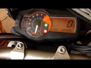 KTM 690 instrument issue