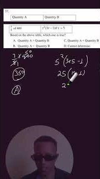 Compare Quantities P and Q Quantitative Comparison Math Question #gebetaacademy #maths #tutor