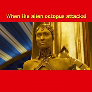 3K views · 50 reactions | When the alien octopus attacks! Guardians of the Galaxy | Will | Facebook