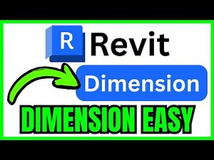 How To DIMENSION In Revit (QUICK & EASY) 2026