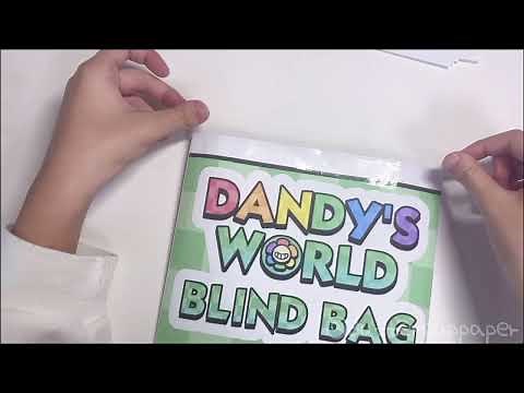 🌙Paper diy🌙 Dandy’s World Astro blind bag!!(Tutorial)