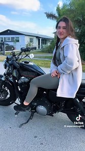 I think we can all relate with how exciting it is to ride a Harley for the first time. Love this! 🏍️ 🎥-supermotogirl3 via TikTok | Worth Harley-Davidson