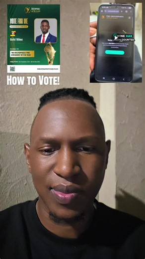 How to Vote for Bobi Wine: The Unstoppable Pan African Award