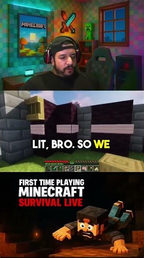 Mystical Castle Build with Lava View