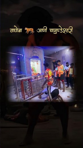 वाघोबा आणि चामुंडी 🙏🏻 #devi #kantara #tiger #kali #kalipuja #kalimaa #shirdi #saibaba #marathi