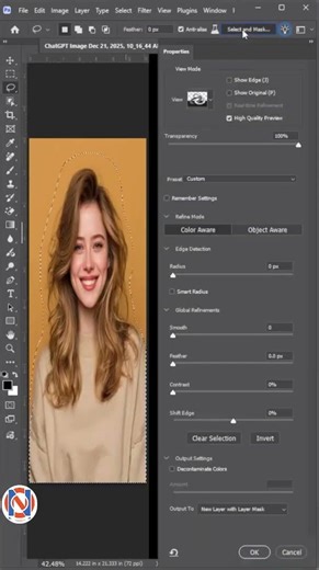 Removing Hair Background in Photoshop || Photoshop Tutorial 2026