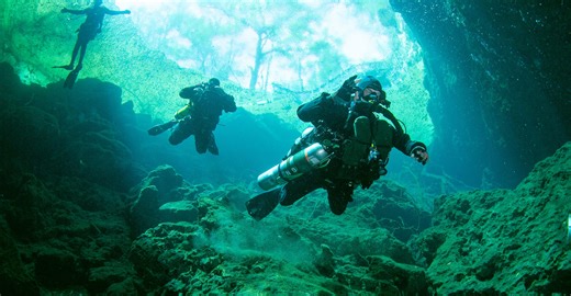 A look beneath the surface at Peacock Springs State Park near Live Oak
