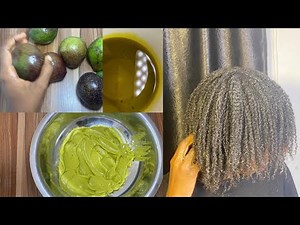 DIY Avocado Oil for Hair Growth | Easy Recipe for Strong, Healthy Hair#avocado #avocadooil