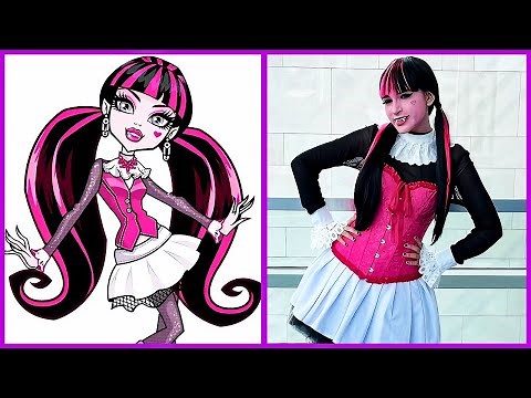 How Monster High Characters Looks In Real Life 2024