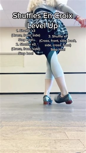 Jenne Vermes - Tap Dancer/Instructor on Instagram: "Here’s a fun combination featuring a Shuffles En Croix Level Up! I hope you enjoy it! Floor by @omarafloors Click the link in my bio for a discount if you want to get one! - Footwear: @blochdanceusa - #tapdance #dancetutorial #tapdancing #asmr #dancereel"