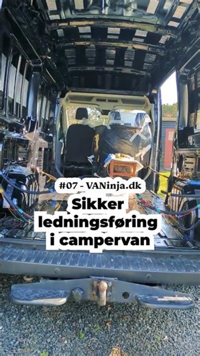 E07 - Sikker ledningsføring i campervan 🚐