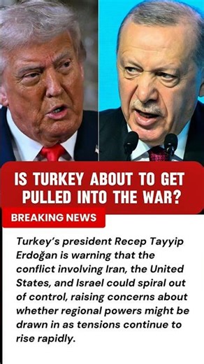 Erdogan Warns of Escalation as Iran War Tensions Grow #trump #erdoğan #türkiye #war #iran #usa #news