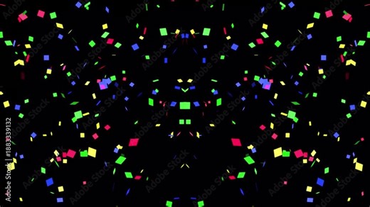 4k Colorful Confetti Particles Pack, Colorful Isolated Confetti party popper Explosion confetti Blast, Confetti Reactions Motion Graphics elements Pack is a set 7 type overlays, exploding confetti