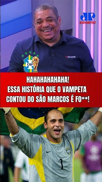 That was awesome! Hahaha! Vampeta tells a hilarious story about São Marcos in the Brazilian natio...