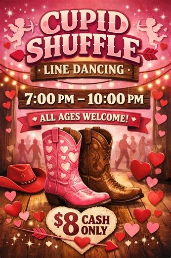 Slatington, Walnutport, Emerald, Slatedale - In the Know... Unchained | Don’t forget our Country Line Dance/ Cupid Shuffle is tonight | Facebook