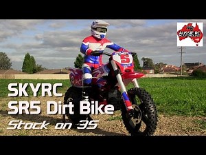 SKYRC Super Rider SR5 Dirt Bike first run on 3S