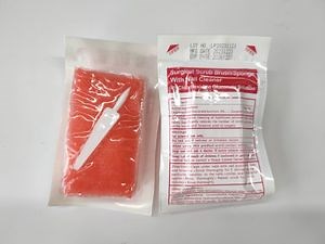 [Hot Item] TPS Apostille CE Certification 4% Chg Surgical Scrub Brush/Sponge with Nail Cleaner Surgical Scrub Brush