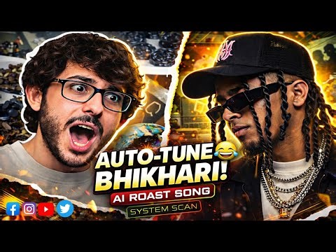 AUTO-TUNE WALE BHIKHARI 😂 | AI Roast Song | System Scan | Todfod AI Music