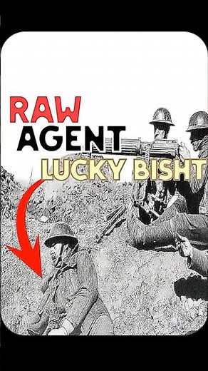 RAW AGENT LUCKY BISHT SPY #shorts #army #podcast
