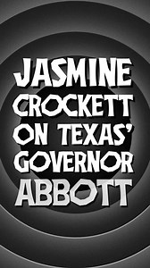 Mocking Texas’ governor is not bold. It is cruel. Jasmine Crockett did not just say it. She doubled down. Watch the full clip at LoneStarLoons.com | John Cornyn