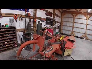 CCM 165 Drum Mower repair part 1