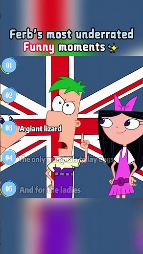 Ferb′s most underrated funny moments✨ #phineasandferb #ferb