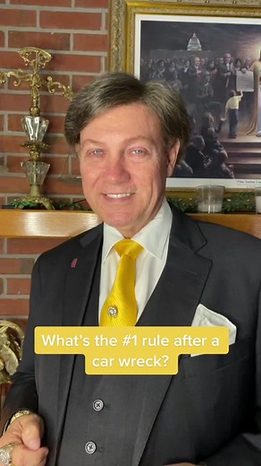 What's the No.1 Rule After a Car Wreck?