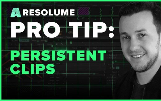 【教程】Resolume快速入门丨好用且可重复使用的素材共性（第十六集）