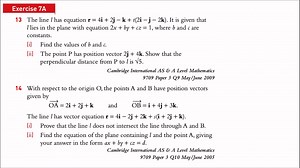ALevel 高数9231 中英文，Vector