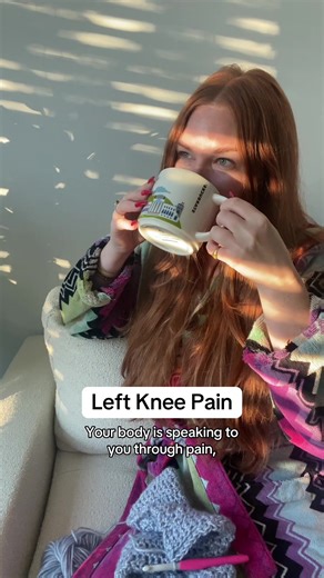 Left knee pain: the energetics ❤️ #fyp #spirituality #healingjourney #spiritualjourney #selflovejourney