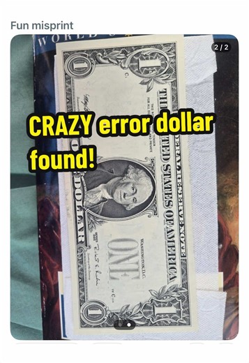 Crazy Error Dollar Found!